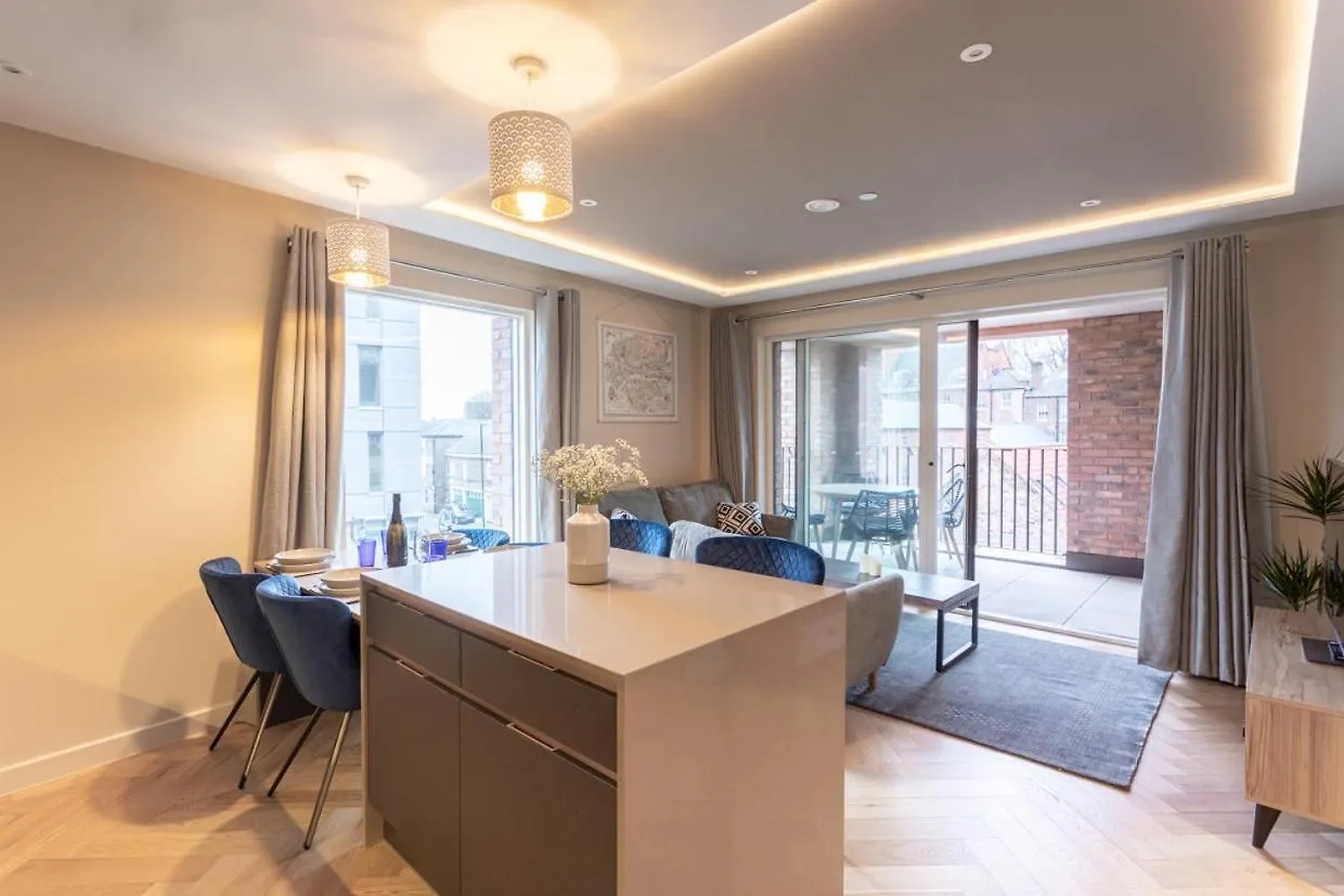 Luxury 2 Bedroom Apartment With Free Parking In The Heart Of York Wielka Brytania